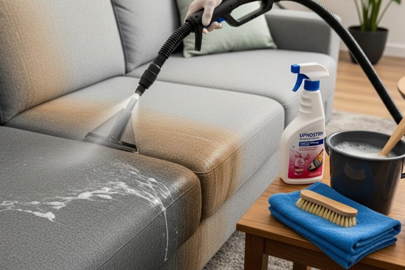 Jak skutecznie odświeżyć kanapę i tapicerkę?