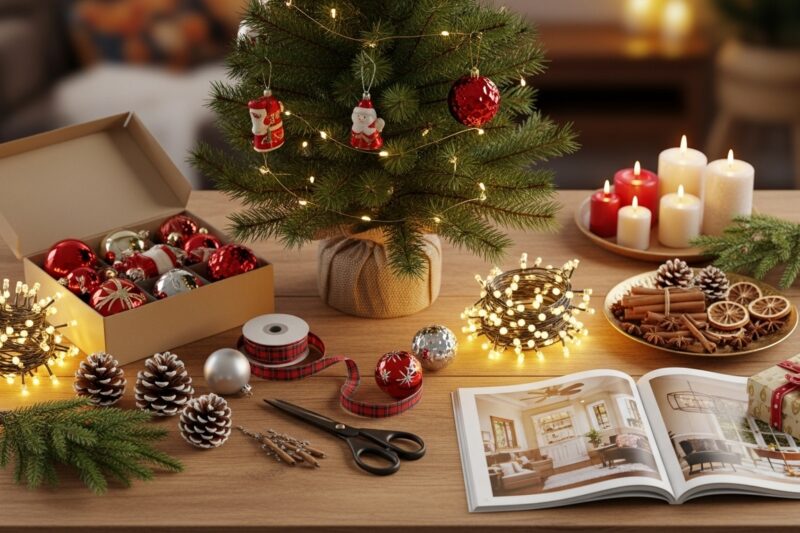 Jak udekorować wnętrze na Boże Narodzenie?