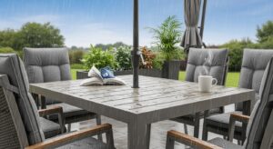 Jak wybrać meble ogrodowe odporne na deszcz?