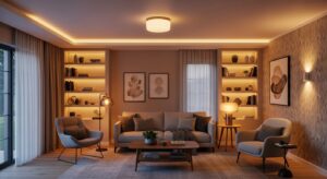 Jakie oświetlenie najlepiej tworzy klimat w salonie?