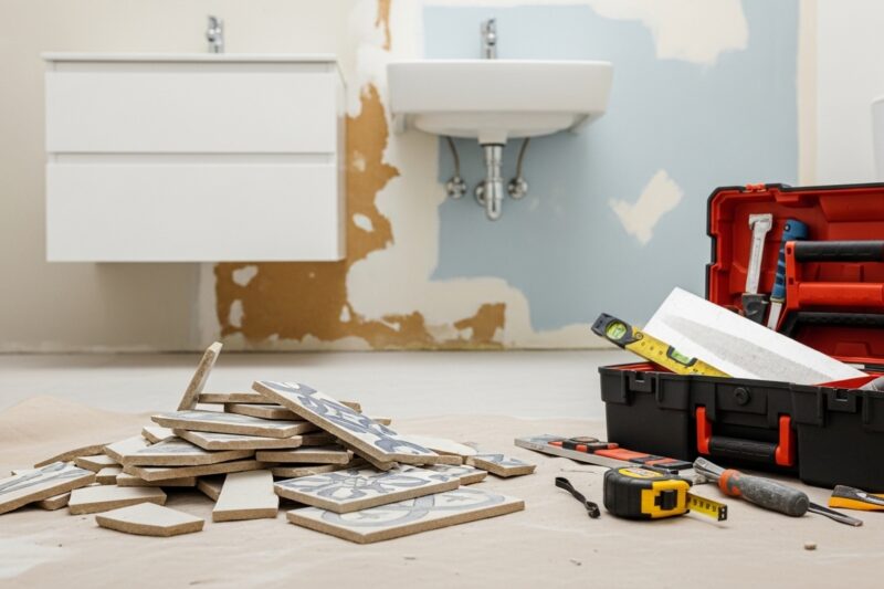 Jakie są najczęstsze błędy przy remoncie łazienki?