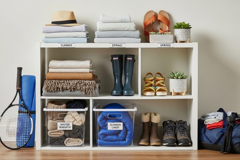 Jak zaplanować domowe przechowywanie sezonowe?