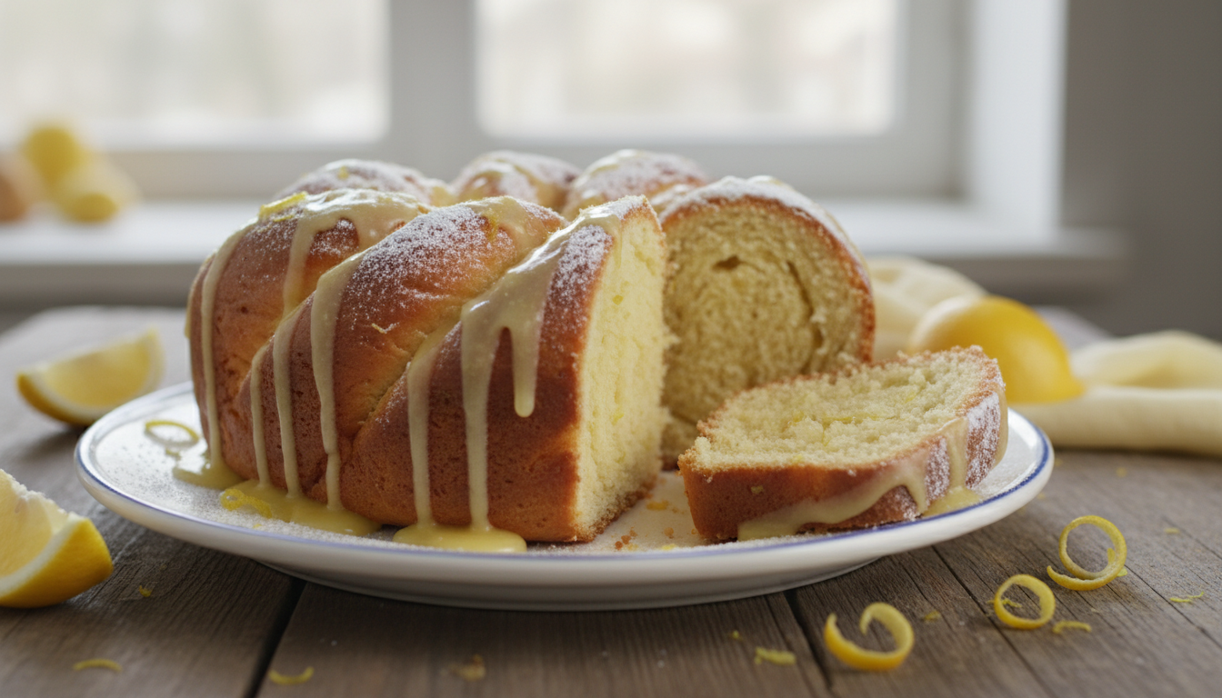 Babka cytrynowa - przepis na obłędnie puszyste i wilgotne ciasto