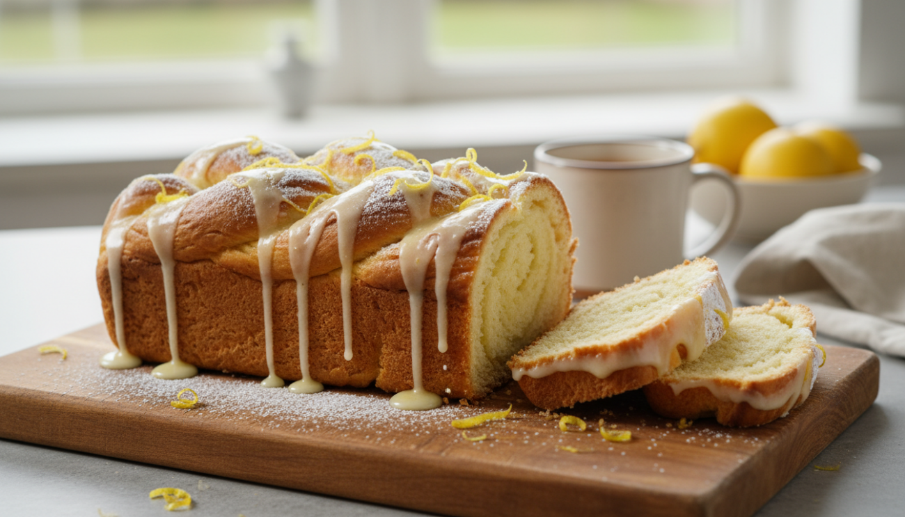 Babka cytrynowa - przepis na obłędnie puszyste i wilgotne ciasto