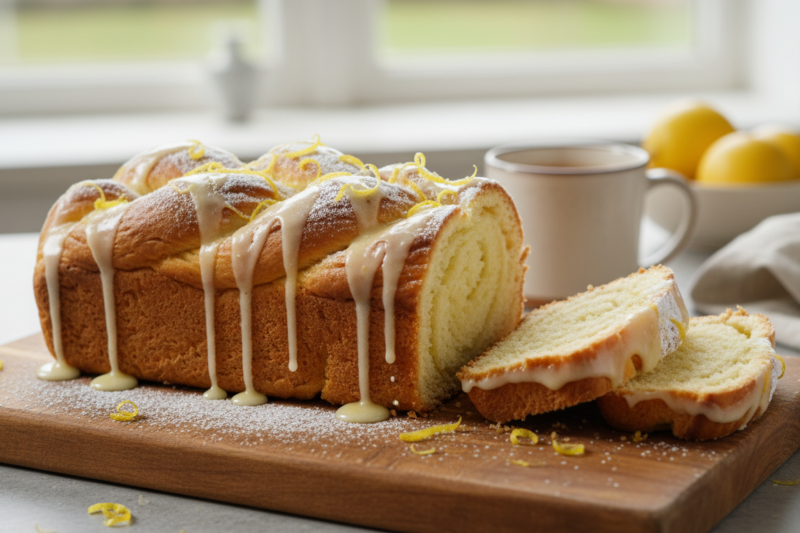 Babka cytrynowa - przepis na obłędnie puszyste i wilgotne ciasto