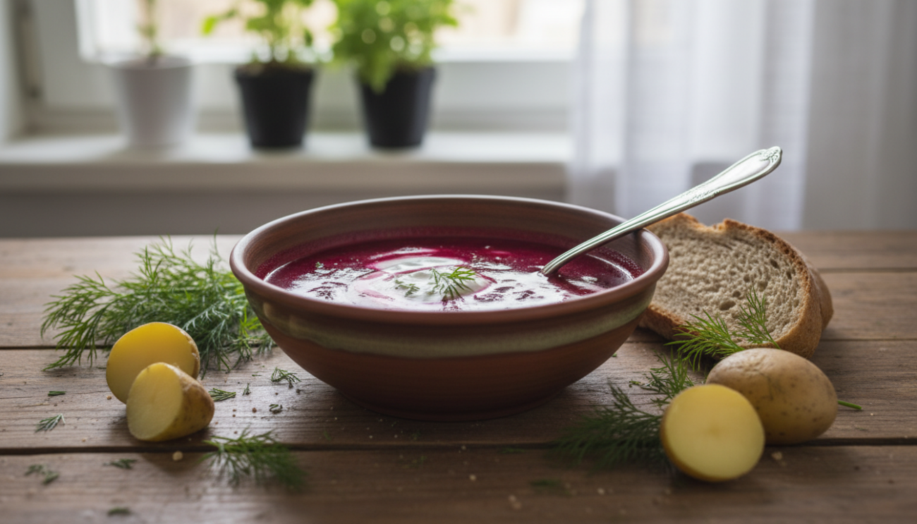 Barszcz czerwony - przepis na idealny kolor i głęboki tradycyjny smak