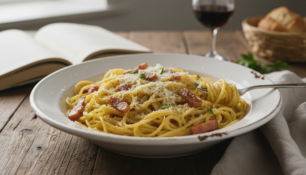 Carbonara - najlepszy przepis na prawdziwy włoski klasyk bez śmietany