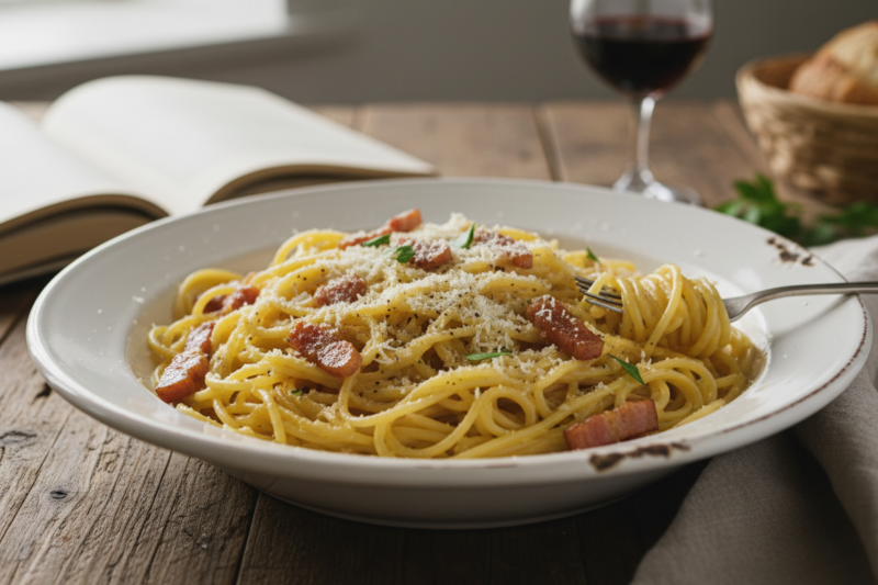 Carbonara - najlepszy przepis na prawdziwy włoski klasyk bez śmietany