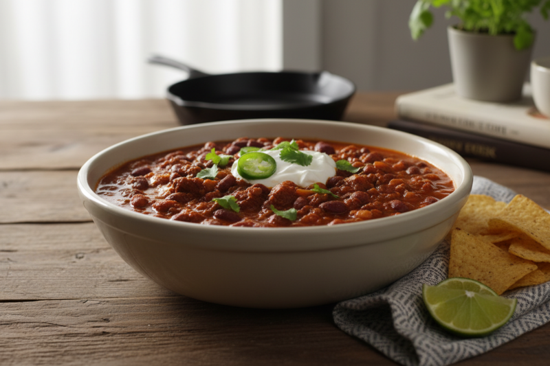 Chilli con carne – przepis na najbardziej aromatyczny i sycący klasyk kuchni meksykańskiej