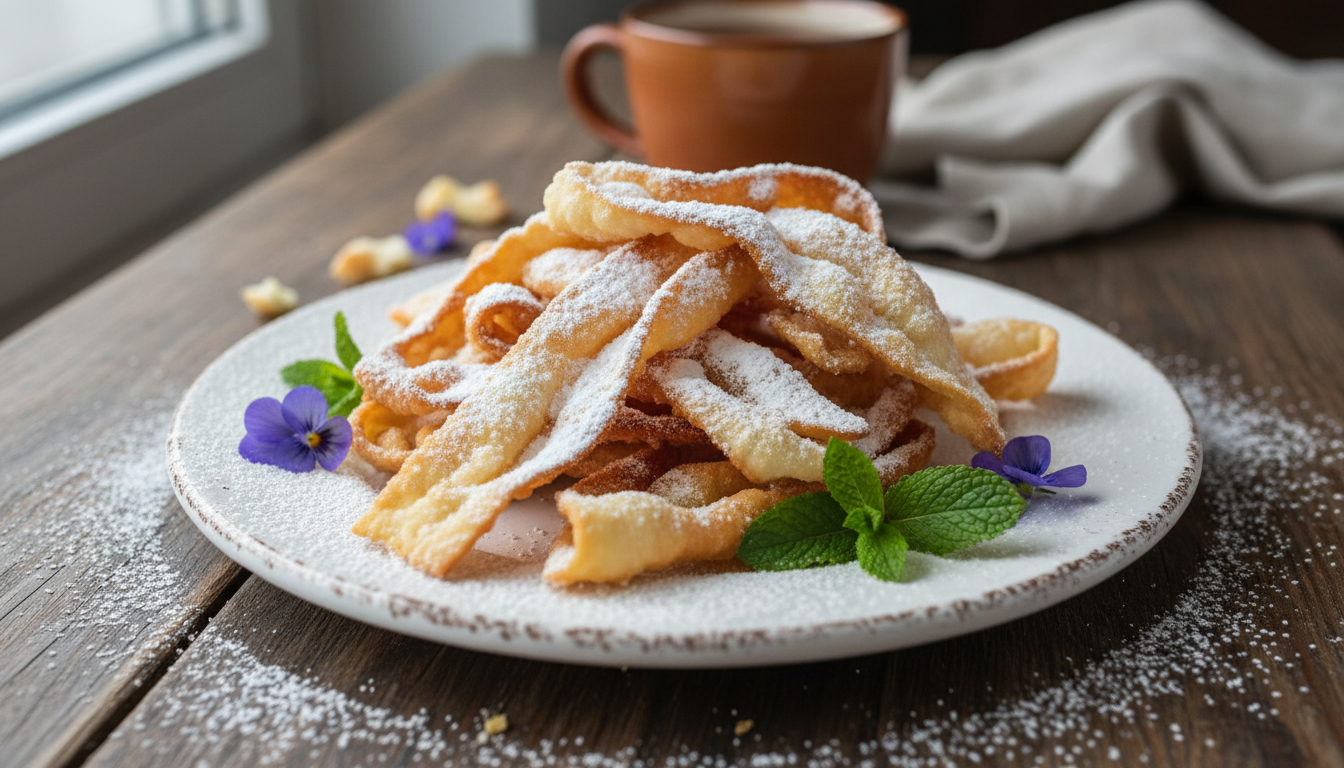 Faworki - przepis na idealnie kruche ciastka z mnóstwem bąbelków