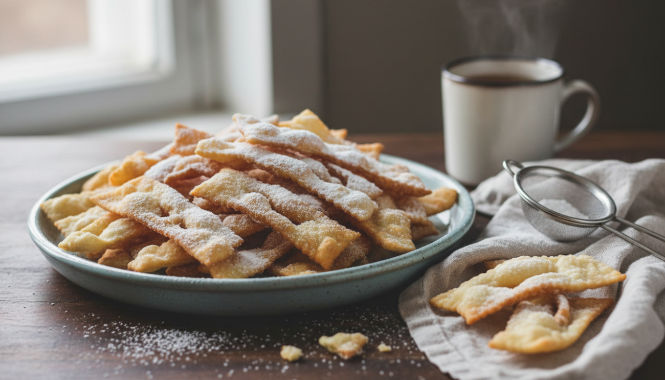 Faworki - przepis na idealnie kruche ciastka z mnóstwem bąbelków