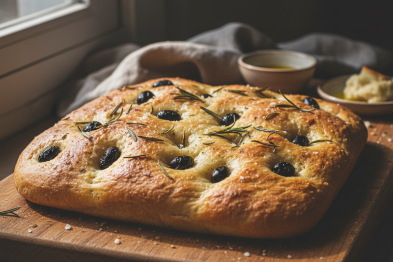Focaccia – przepis na obłędnie puszyste i chrupiące włoskie pieczywo