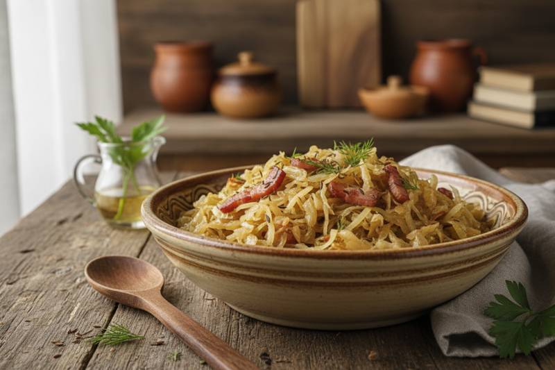 Kapusta zasmażana - sprawdzony przepis na kultowy dodatek jak u babci