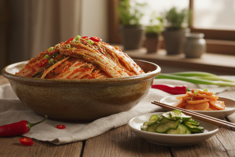 Kimchi przepis – poznaj sekret idealnie chrupiącej koreańskiej kiszonki