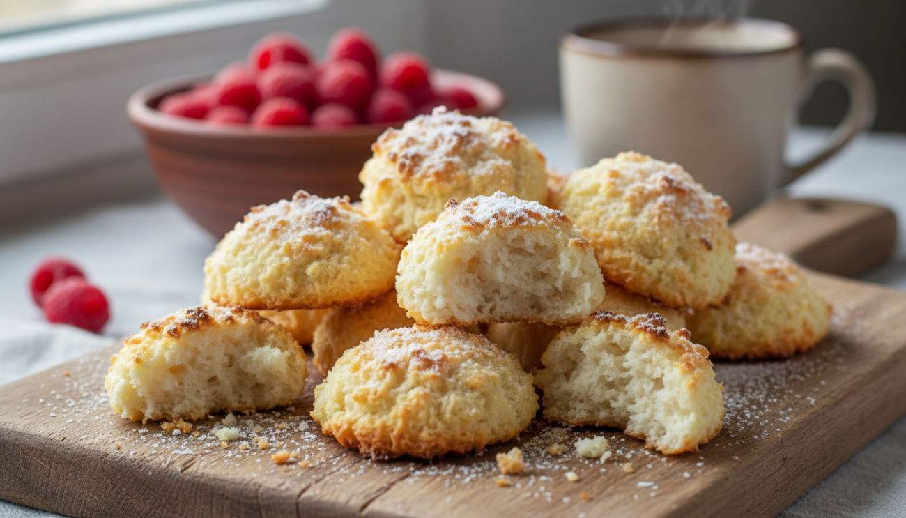 Kokosanki - prosty przepis na obłędnie chrupiące i miękkie w środku ciasteczka