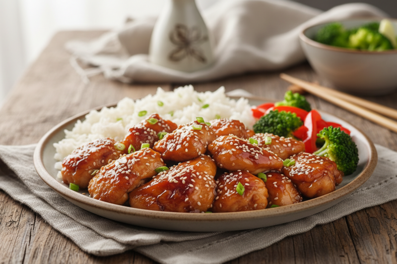 Kurczak teriyaki przepis - sekret idealnie gęstego sosu i soczystego mięsa