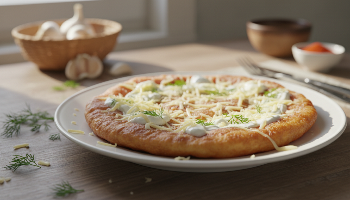 Langosz - przepis na chrupiący i puszysty przysmak prosto z Węgier