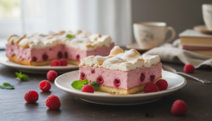 Malinowa chmurka przepis – sprawdzony sposób na lekki deser z bezą i malinami