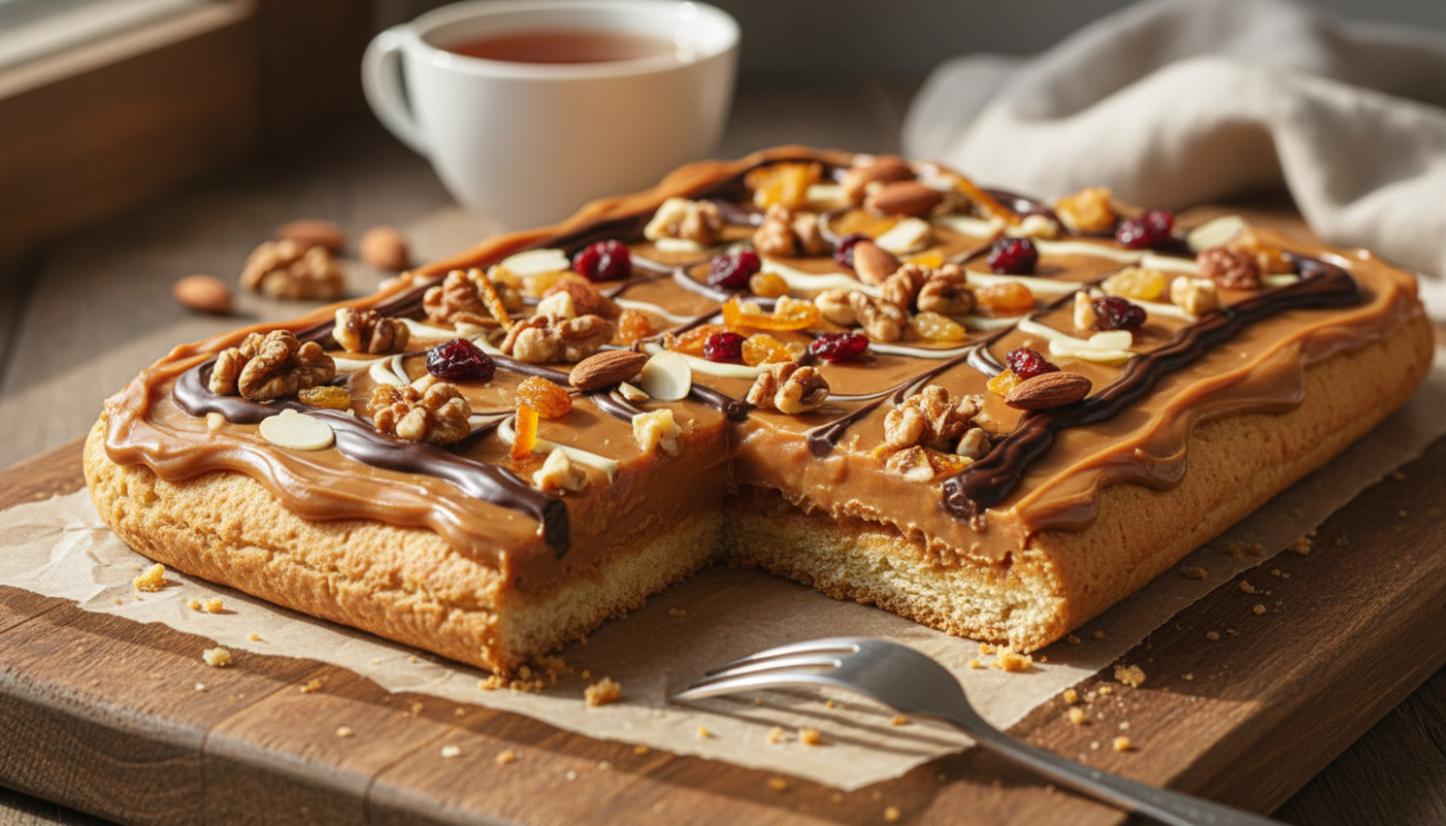 Mazurek kajmakowy przepis - obłędnie kremowy smak na wielkanocny stół