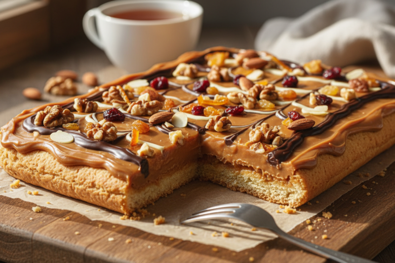 Mazurek kajmakowy przepis - obłędnie kremowy smak na wielkanocny stół