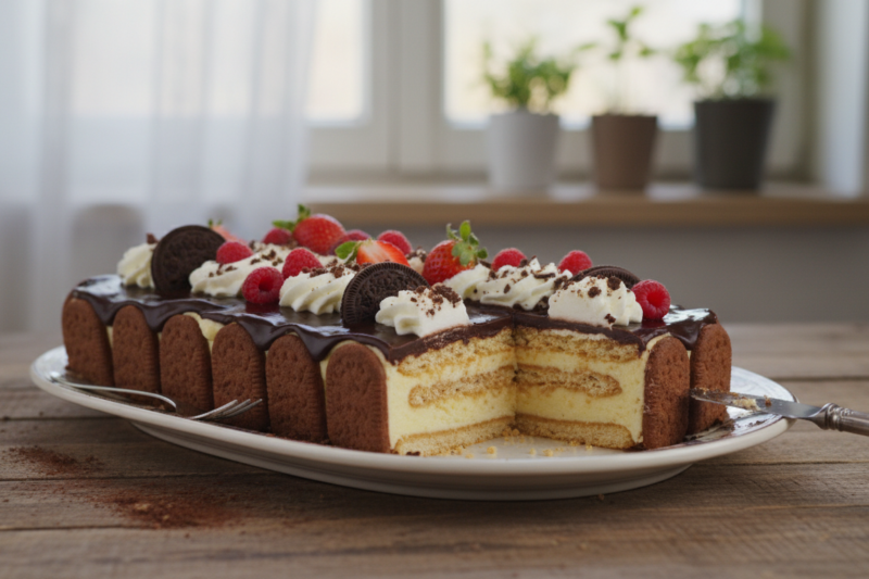 Najlepsze ciasto bez pieczenia - błyskawiczny przepis na deser który zawsze wychodzi