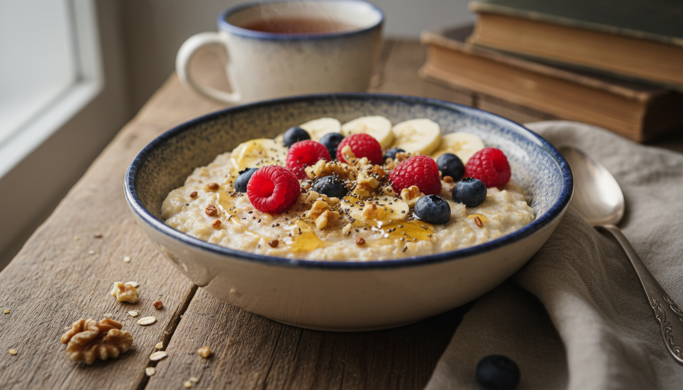 Najlepszy przepis na owsiankę - sekret idealnie kremowej konsystencji i energii na cały poranek