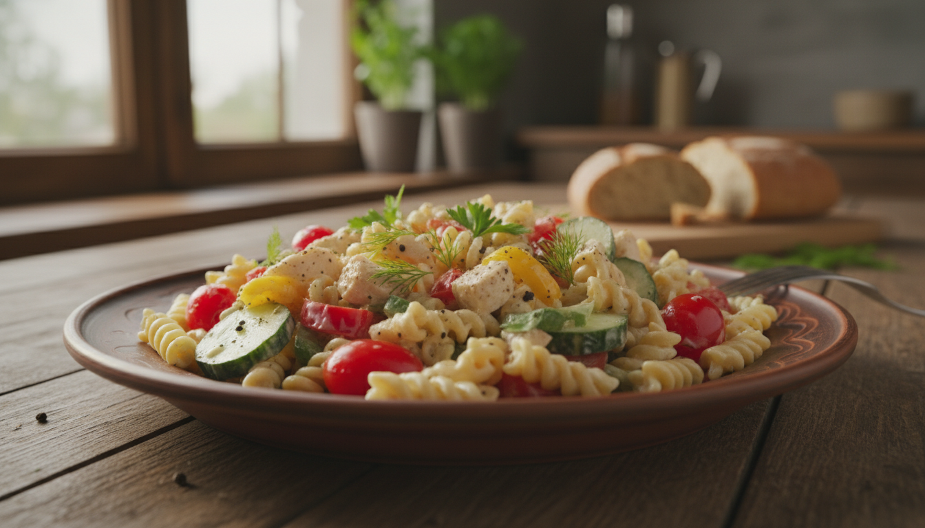 Najlepszy przepis na sałatkę z makaronem - poznaj sekret idealnego smaku w kilka minut