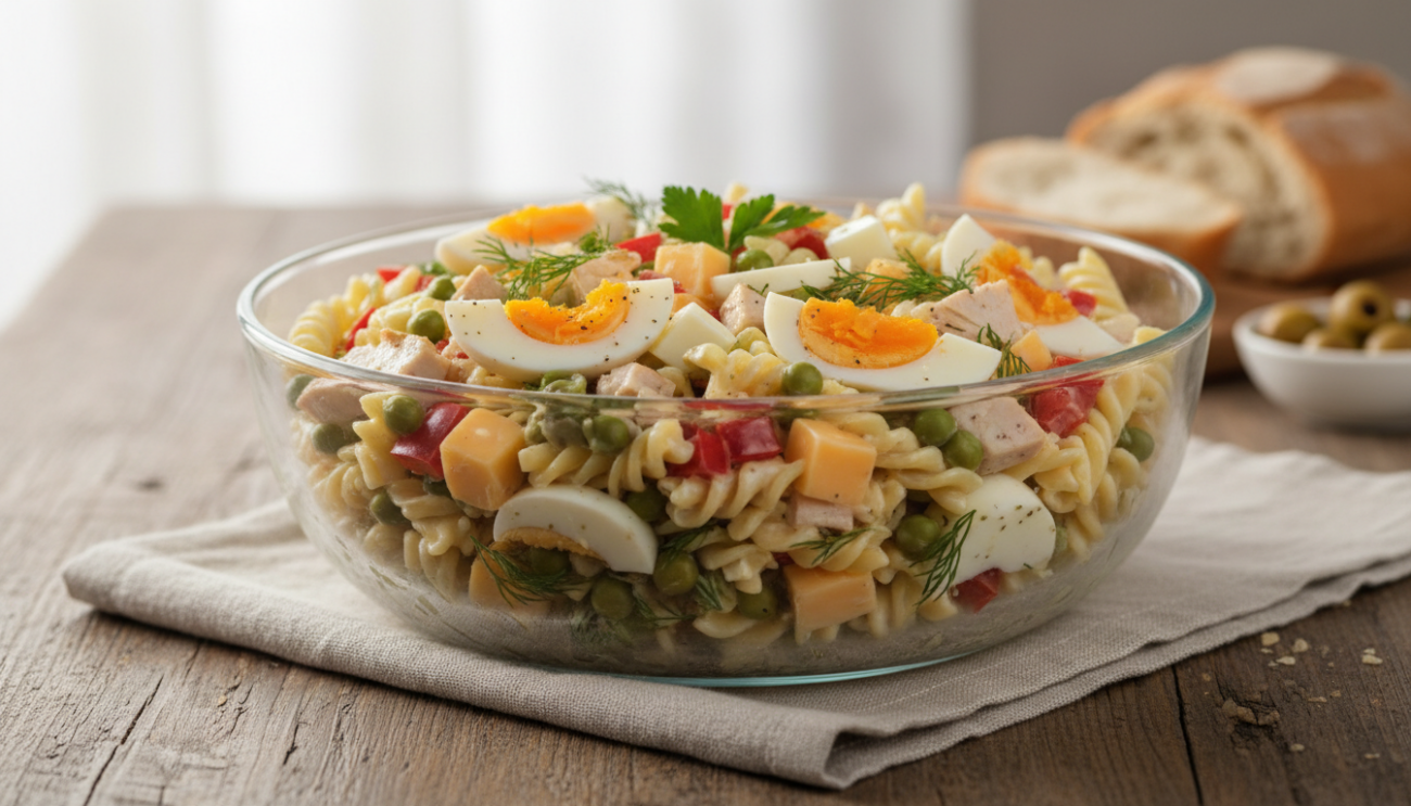 Najlepszy przepis na sałatkę z makaronem - poznaj sekret idealnego smaku w kilka minut