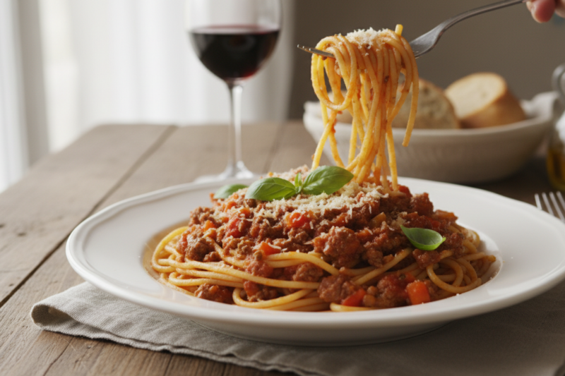 Najlepszy przepis na spaghetti bolognese – poznaj sekret prawdziwie włoskiego smaku
