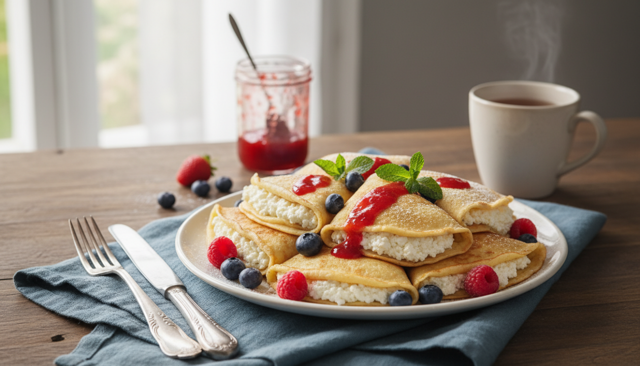 Naleśniki przepis - sekret idealnie cienkiego i elastycznego ciasta