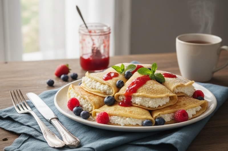 Naleśniki przepis – sekret idealnie cienkiego i elastycznego ciasta