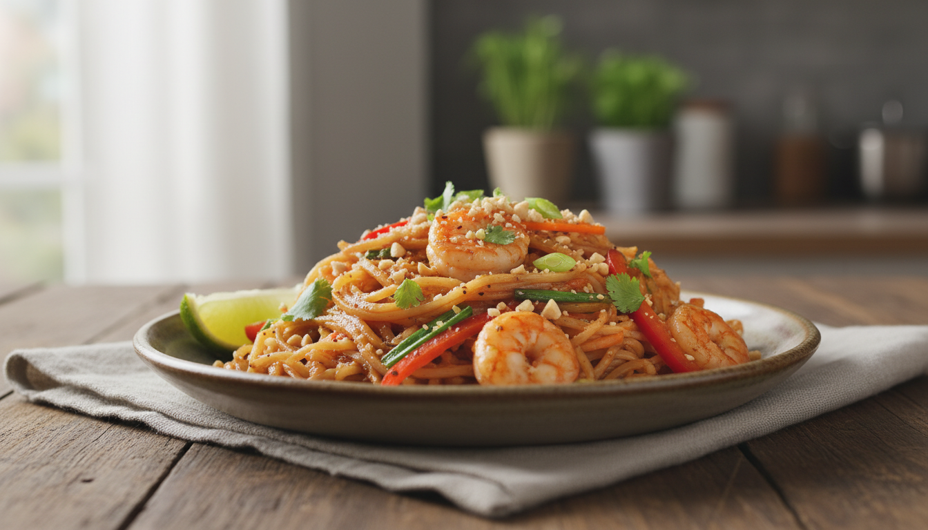 Pad Thai - przepis na kultowy tajski makaron lepszy niż z restauracji
