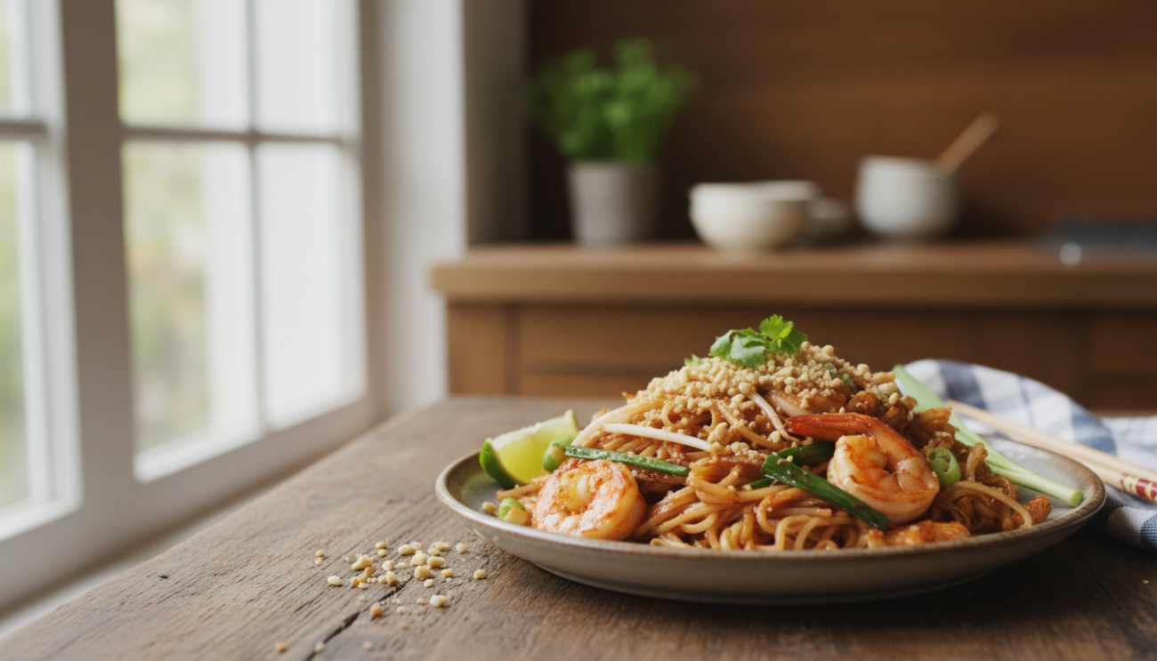 Pad Thai - przepis na kultowy tajski makaron lepszy niż z restauracji