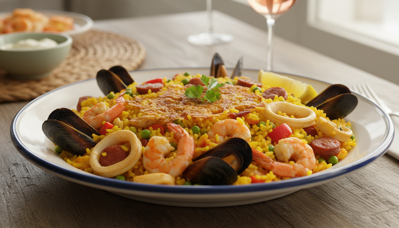 Paella - przepis na autentyczny smak hiszpańskiego słońca