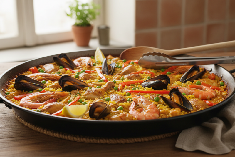 Paella – przepis na autentyczny smak hiszpańskiego słońca