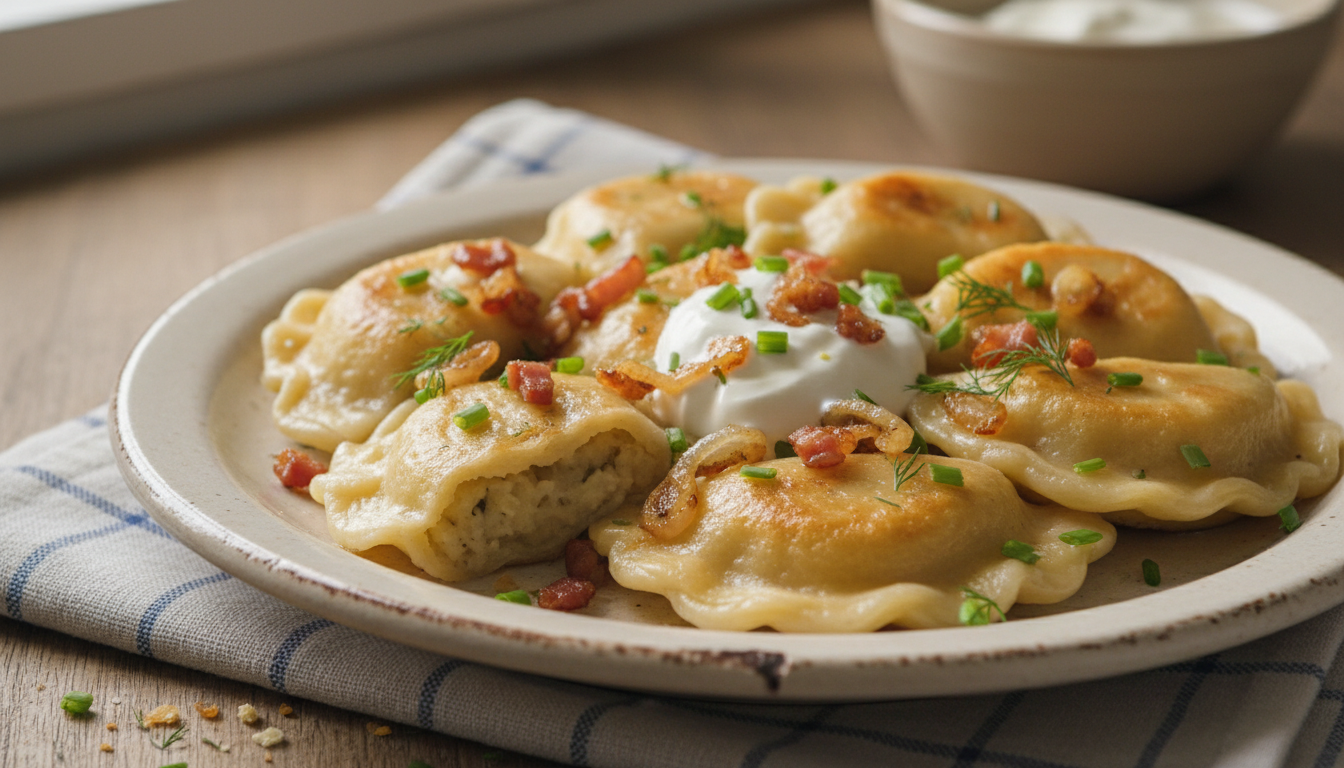 Pierogi ruskie - sprawdzony przepis na idealnie miękkie ciasto i wyrazisty farsz
