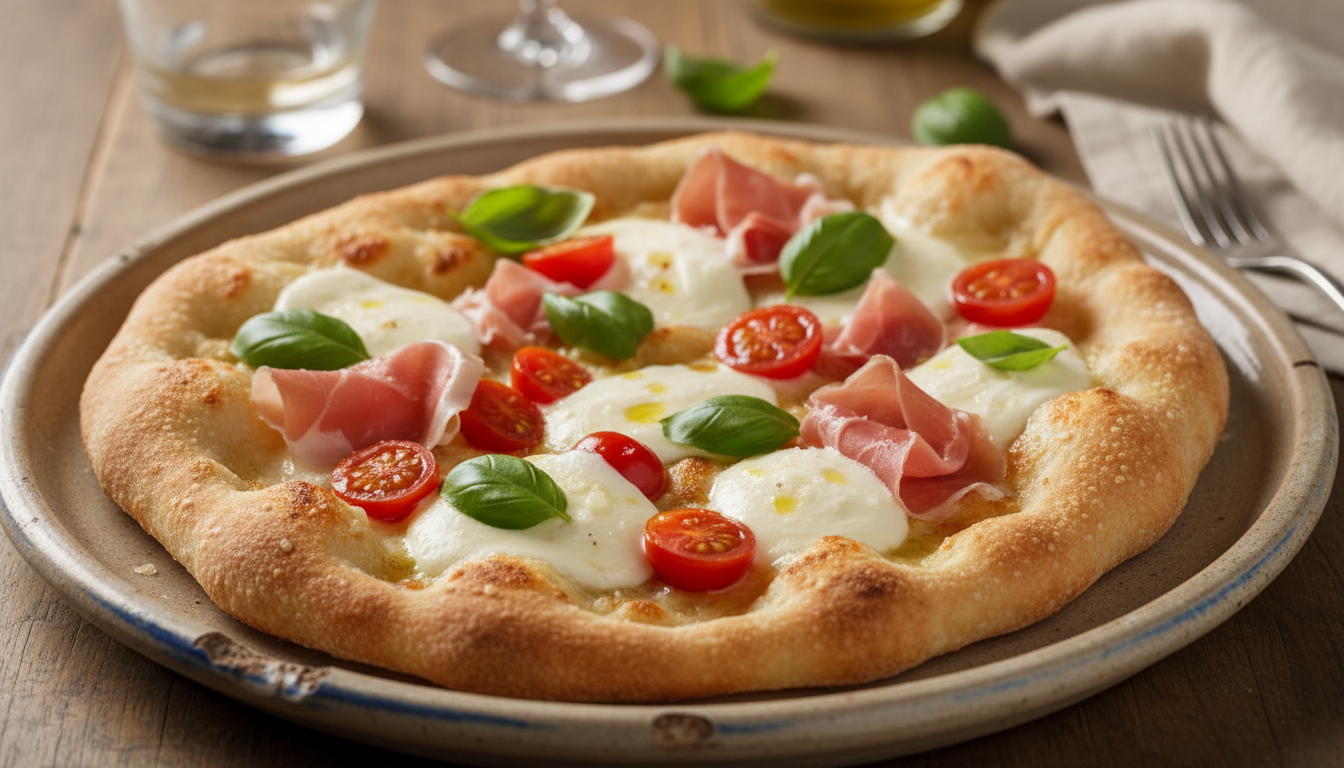 Pinsa rzymska - sprawdzony przepis na idealnie chrupiące ciasto które zawsze wychodzi