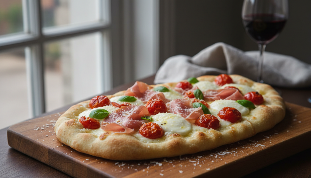 Pinsa rzymska - sprawdzony przepis na idealnie chrupiące ciasto które zawsze wychodzi