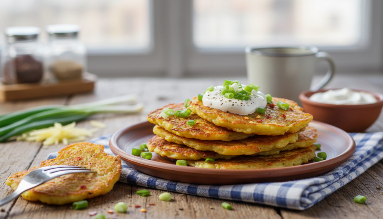 Placki ziemniaczane przepis - poznaj sekret idealnie chrupiącej i złocistej skórki
