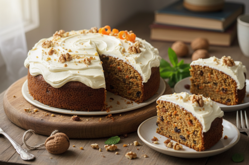 Przepis na ciasto marchewkowe – puszyste i obłędnie wilgotne