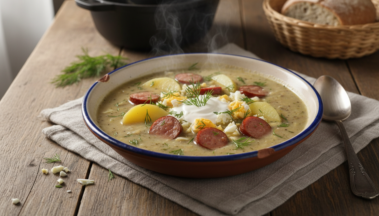 Przepis na domową zalewajkę - tradycyjny smak który pokocha cała twoja rodzina