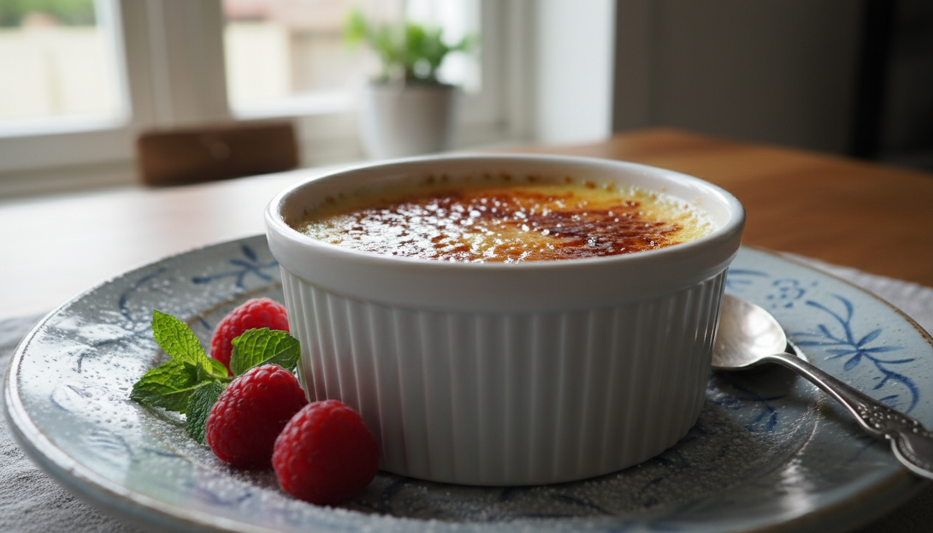 Przepis na idealne creme brulee - sekret aksamitnego kremu i chrupiącej tafli