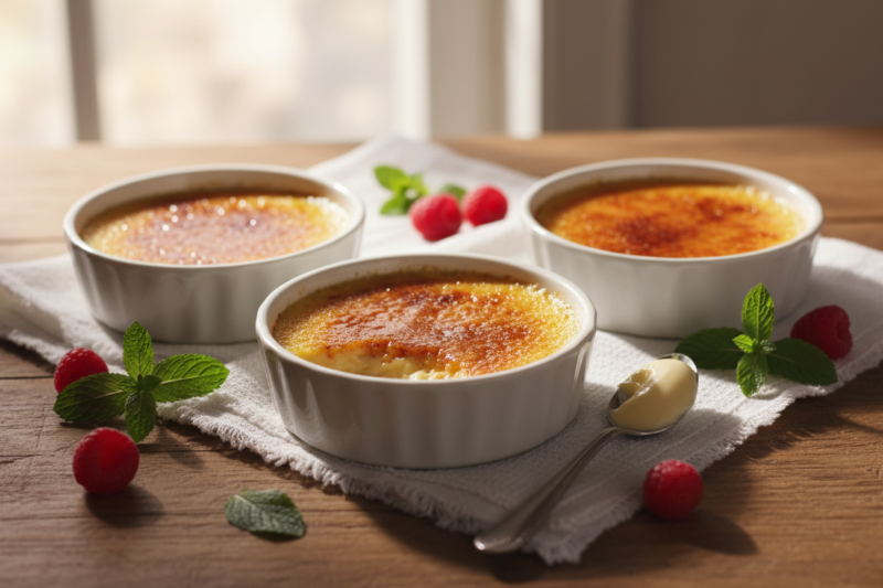 Przepis na idealne creme brulee – sekret aksamitnego kremu i chrupiącej tafli