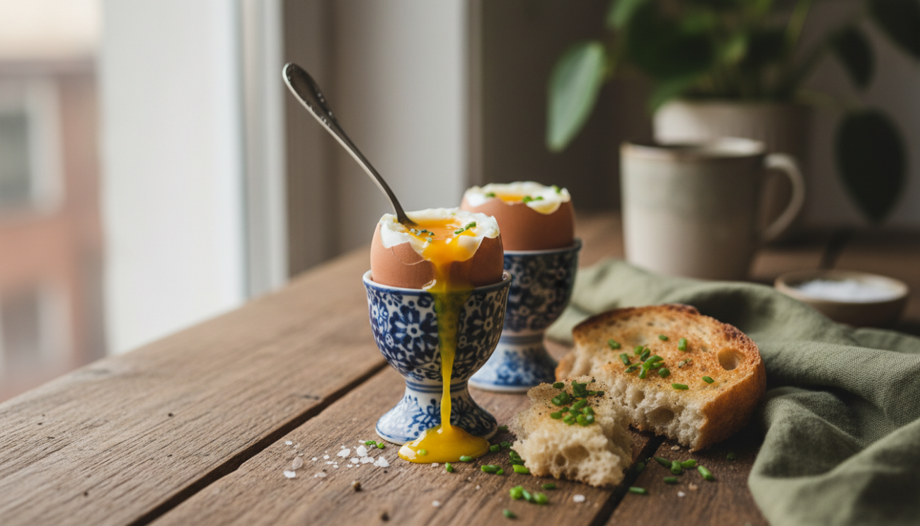 Przepis na idealne jajko na miękko - poznaj czas gotowania i prosty sposób na perfekcyjne płynne żółtko