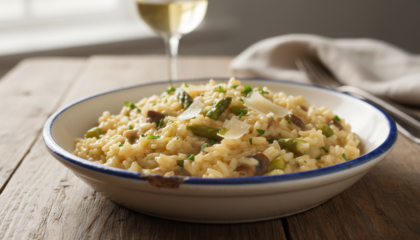 Przepis na kremowe risotto - poznaj sekret idealnej konsystencji włoskiego klasyka