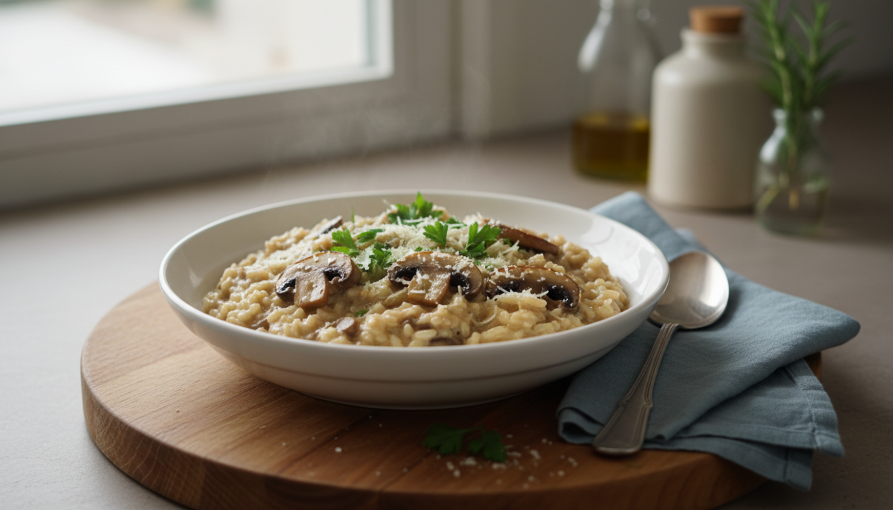 Przepis na kremowe risotto - poznaj sekret idealnej konsystencji włoskiego klasyka