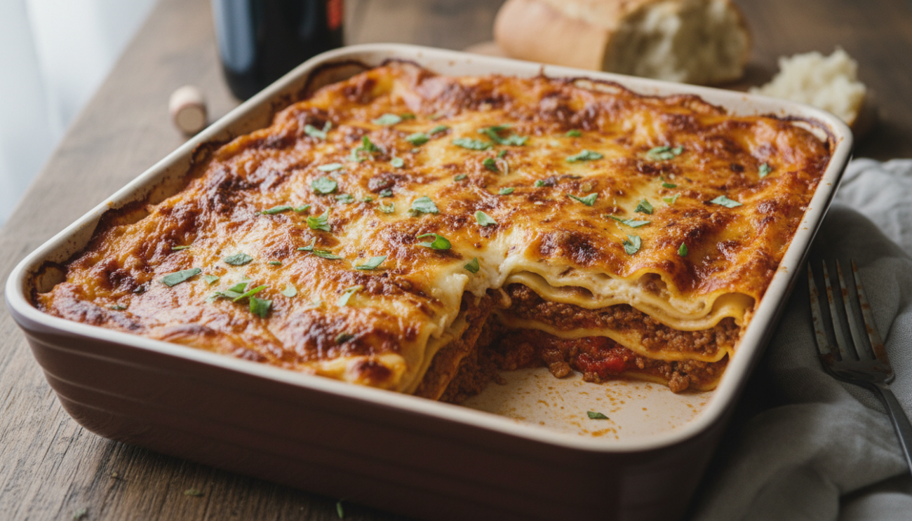 Przepis na lasagne - sekret idealnego sosu i aksamitnego beszamelu