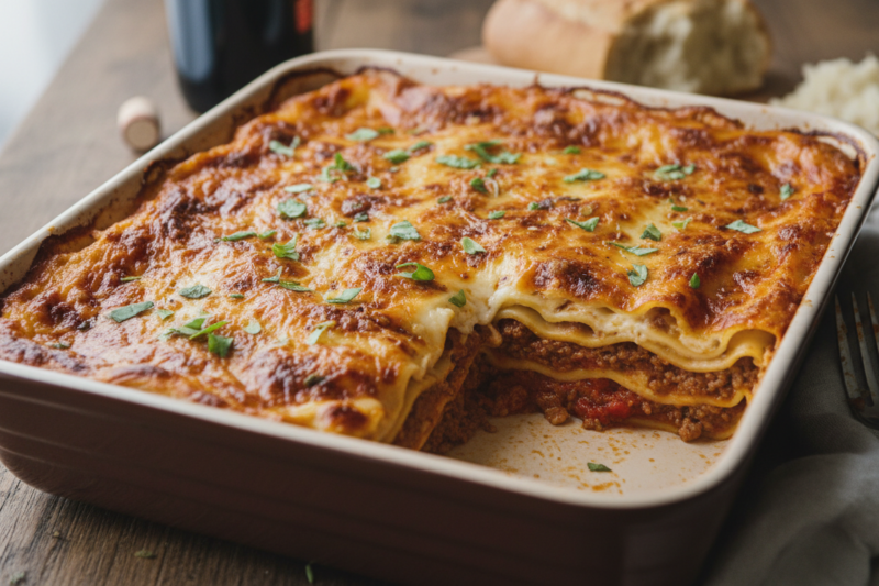 Przepis na lasagne - sekret idealnego sosu i aksamitnego beszamelu