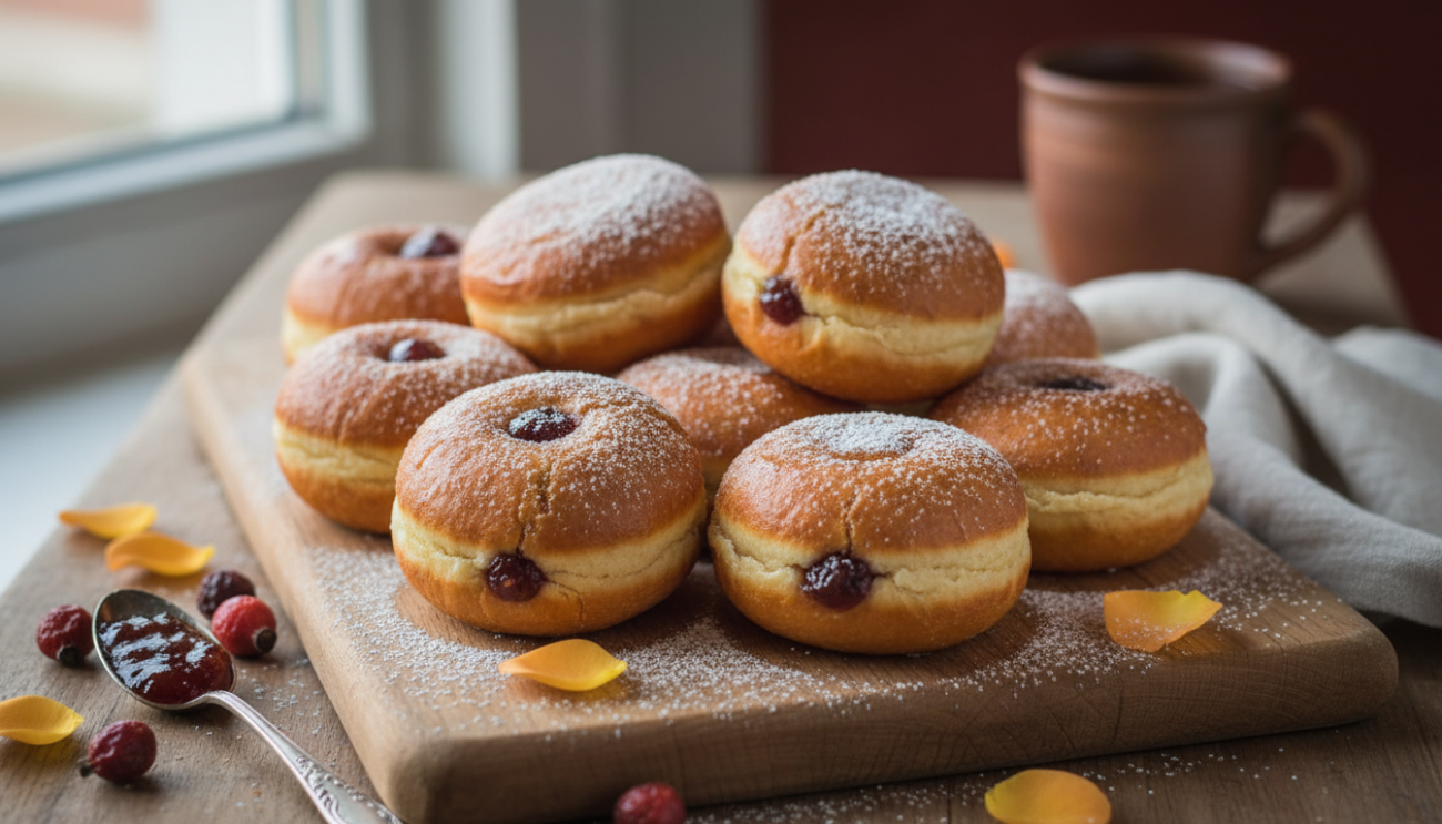 Przepis na pączki z piekarnika - puszyste jak chmurka i bez zbędnego tłuszczu