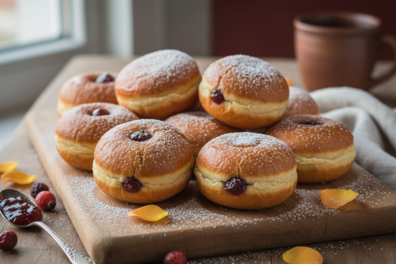 Przepis na pączki z piekarnika – puszyste jak chmurka i bez zbędnego tłuszczu